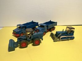 Konvolut Wiking Baufahrzeuge 1/87