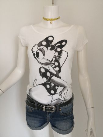 🤩MANGO DISNEY T-SHIRT ECRU & DAISY-DRUCK NEU & D&G P.