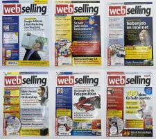 6x Webselling Jahrgang 2009 DataBecker Verlag - Rarität