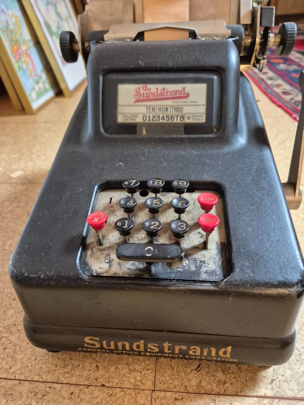 Tutte le macchine: Antike Sundstrand Speed Additionsmaschine – Usato da Steinach venduto da ACMO32O 1