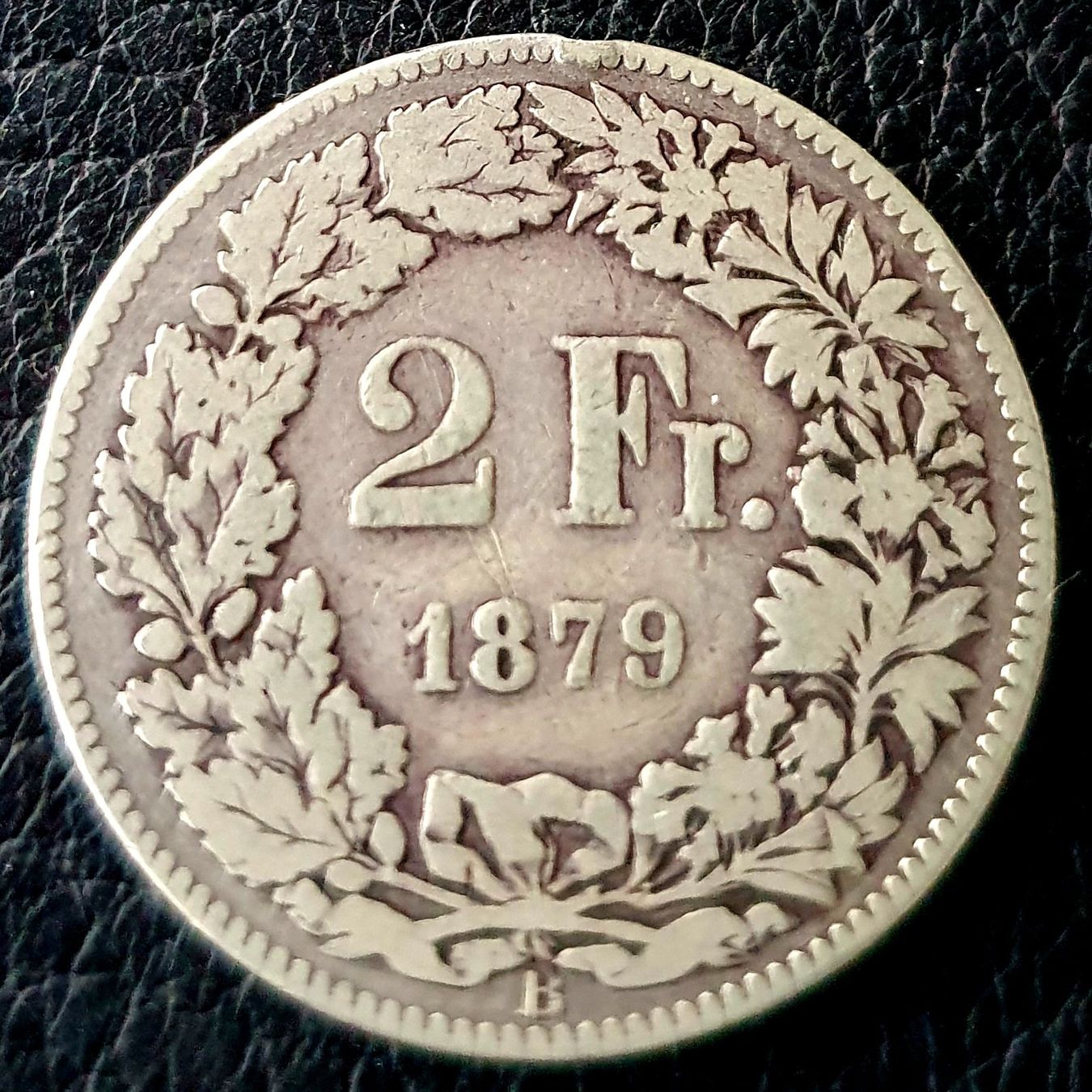 Tutti le monete: 2 Fr.1879 offenes B – Usato da Egerkingen venduto da Acc1 1