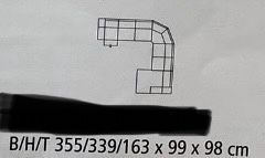 Divani: Sehr schöne Wohnlandschaft/Sofa mit Bettfunktion – Nuovo (secondo la descrizione) da Sulgen venduto da irf_ynl2 3