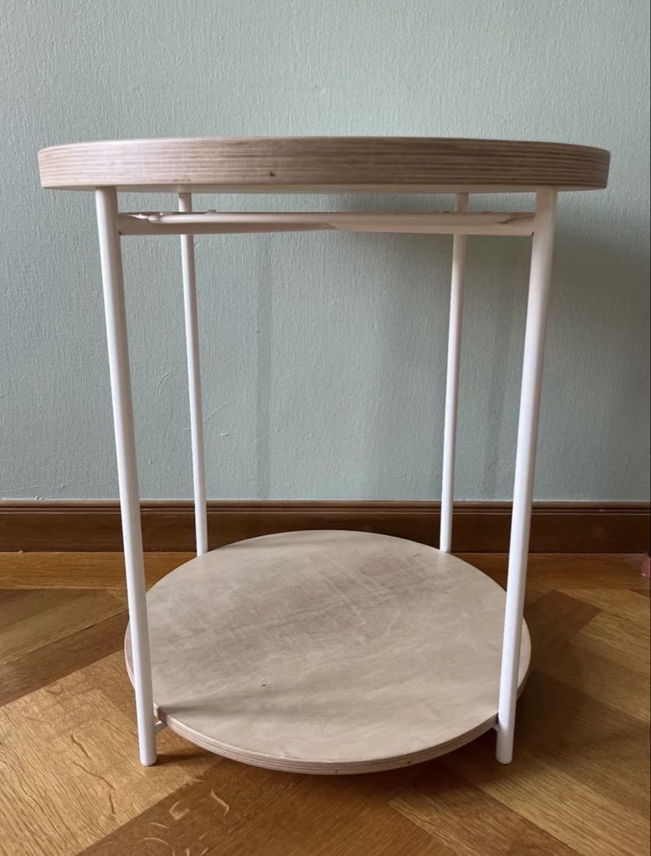 Comodini: Side round table with metal frame – Nuovo (secondo la descrizione) da Bonstetten venduto da AmAndre 1