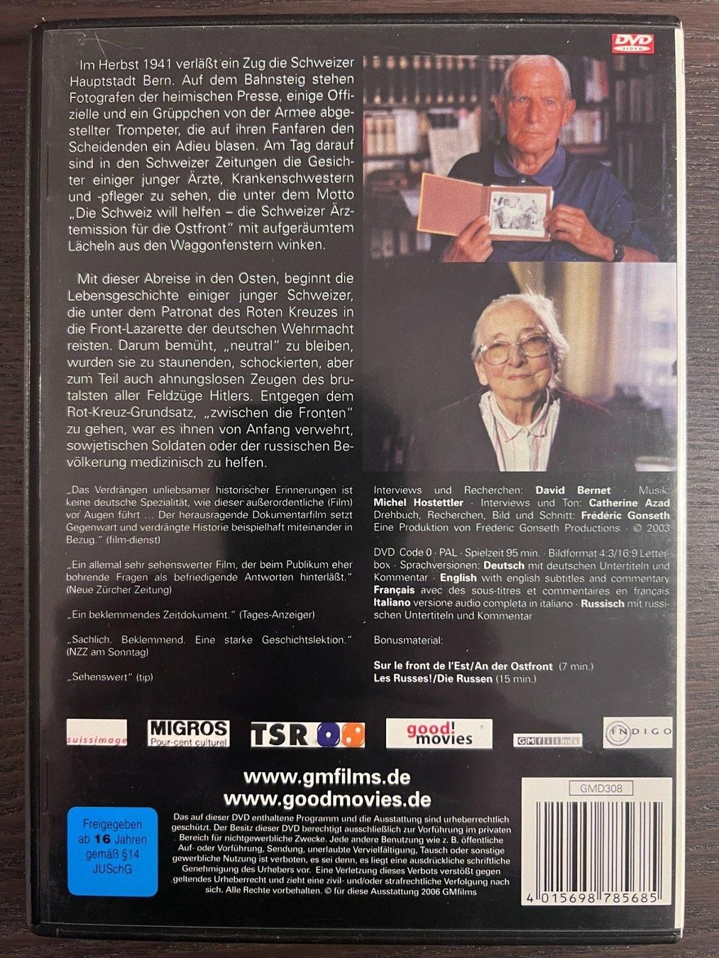 Tutti i DVDs: Mission Ostfront – Usato da Zürich venduto da FilmFreunde 1