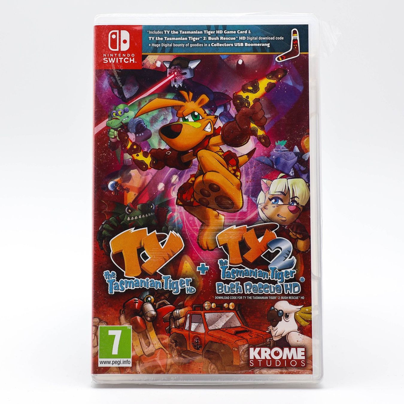 Spiele: Ty HD + Ty 2: Bush Rescue HD Bundle - Switch - NEW – Neu und originalverpackt aus Paudex von dindeboy