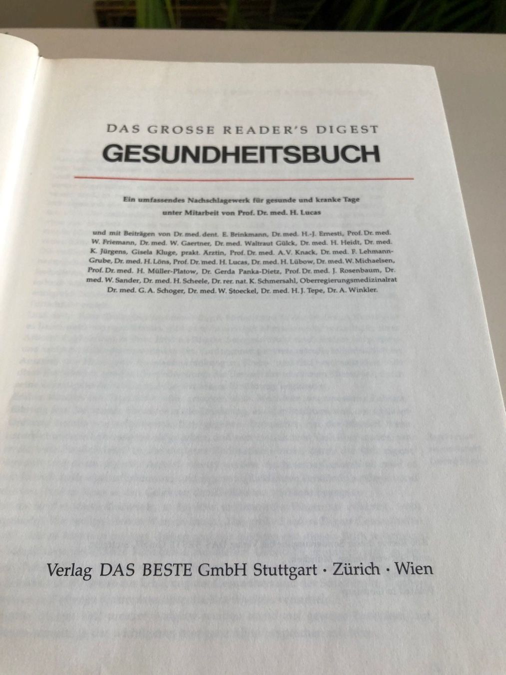 Libri: Gesundheitsbuch Reader's Digest ! – Usato da Brügg BE venduto da rutschimedizin 6