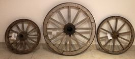 Antikes Wagenrad gross - Vintage - Western - Shabby Chic