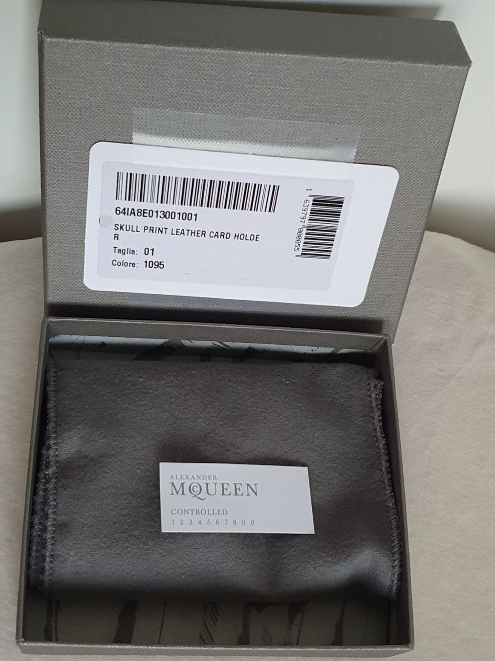 Alexander Mcqueen Portafogli: Alexander McQueen Kartenhalter Cardholder Skull Schädel – Nuovo (secondo la descrizione) da Wängi venduto da Pambola 8