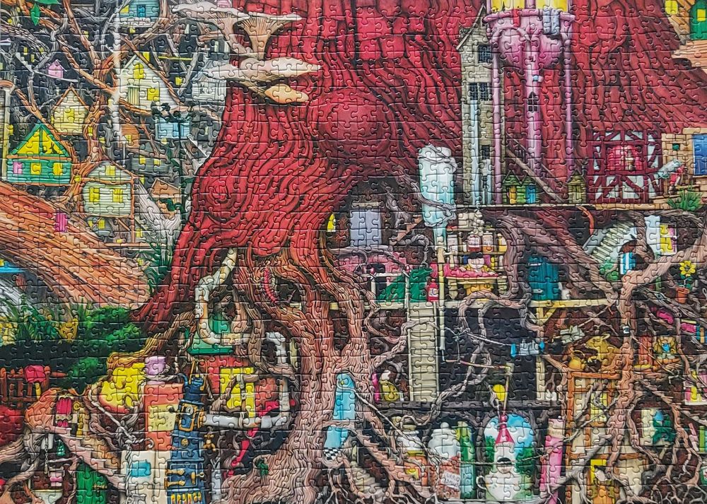 Puzzle Ravensburger Verborgene Welt - 1008 Teile (Gebraucht) in Belp für CHF 9 - mit Lieferung