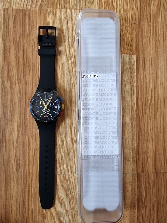 Swatch Original Chrono Black One Acheter sur Ricardo