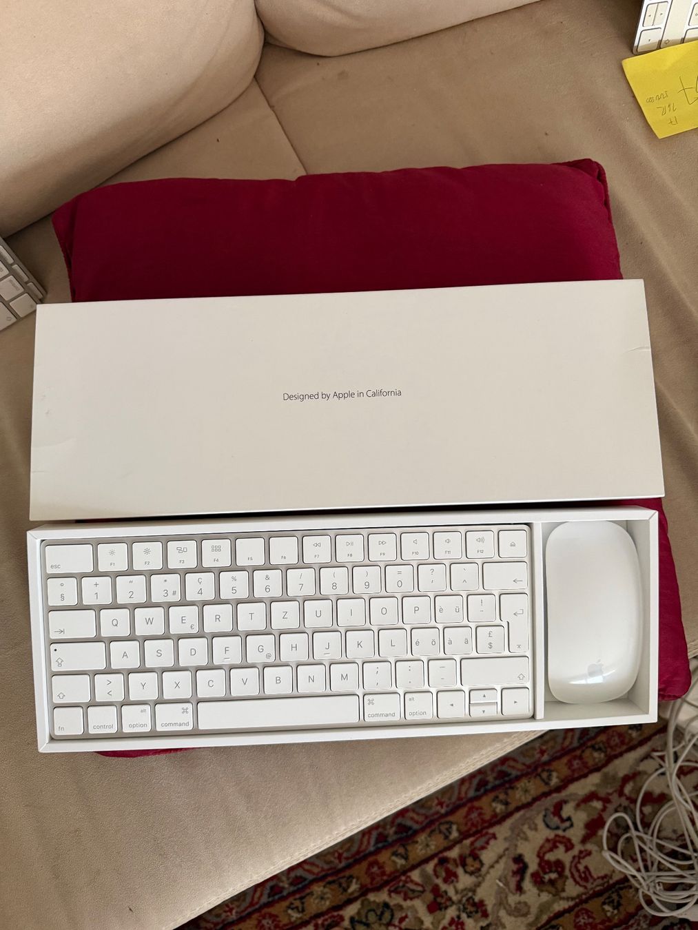 Apple Tastaturen: Apple Wireless Tastatur und Maus magic 2 – Gebraucht aus Schattdorf von Kofi57
