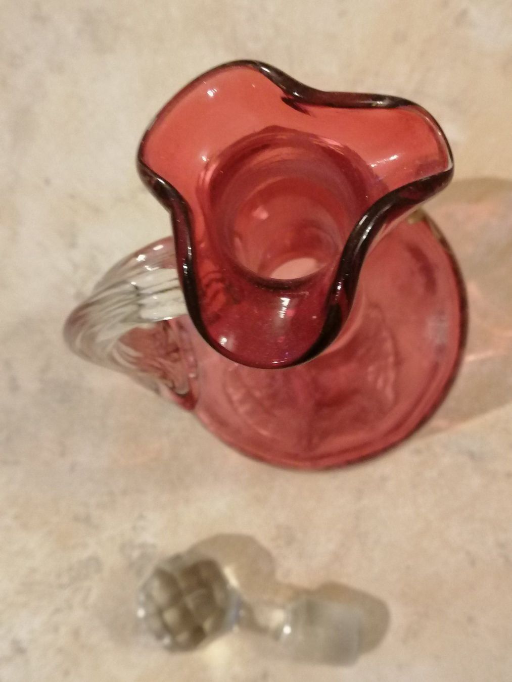 Caraffe: Antike Karaffe mit Goldbemalung – Usato da Rheinfelden venduto da Cleopatra2000 5