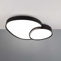LED Deckenleuchte, Dimmer, 77 cm x 63 cm