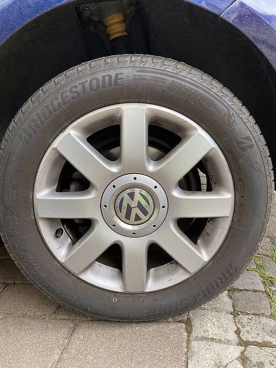 4 Stk, Alu - Felgen ET 50/6Jx16EH2 Sommer Räder VW Touran (Gebraucht ...