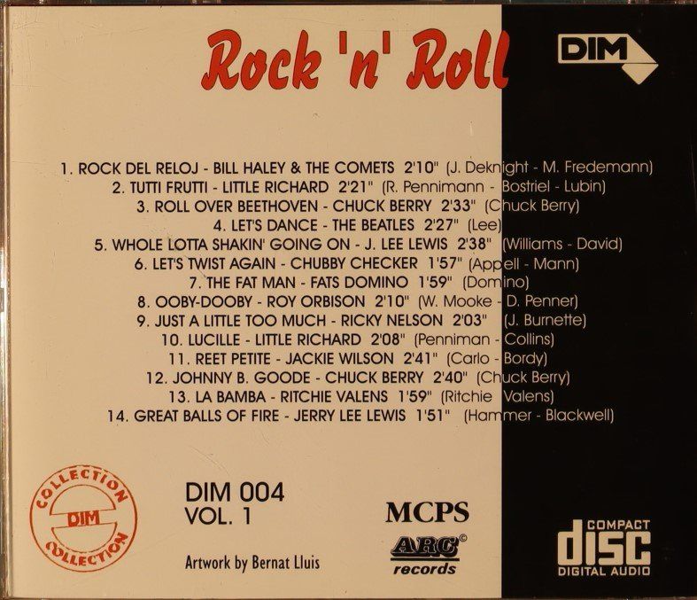 CD: Rock 'N' Roll Vol. 1 – Usato da Luzern venduto da CONTENTI 2