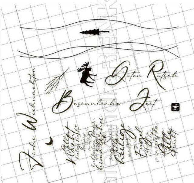 Stempel: Clear Stamps - Silikonstempel – Neu und originalverpackt aus Thun von Rowaner 2