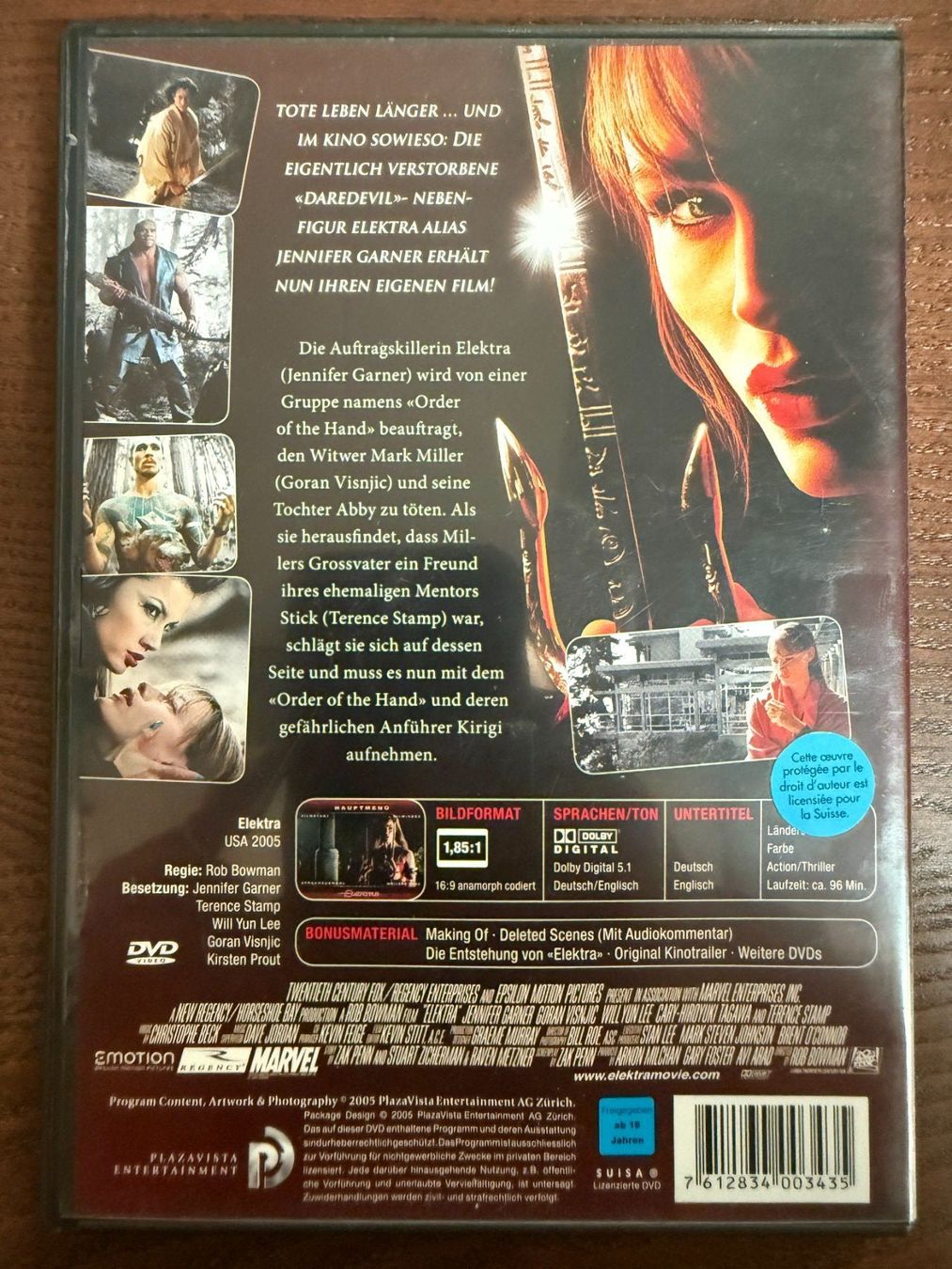 Alle DVDs: Elektra – Gebraucht aus Zürich von FilmFreunde 1