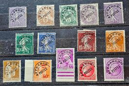 FRANCE timbres anciens préoblitérés **/*/(*)