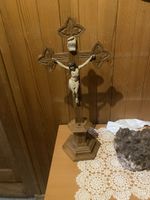 Holzkreuz mit Jesusfigur, ca. 56cm hoch, Top Zustand!