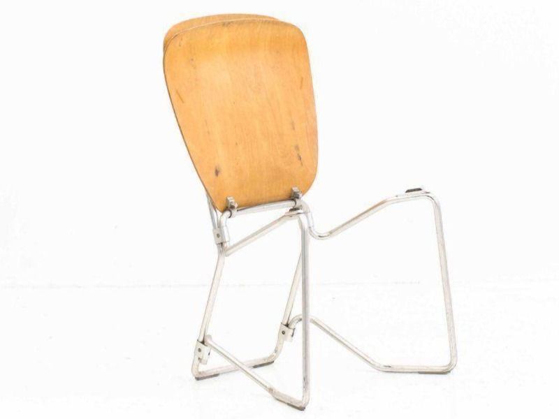 Stühle: Armin Wirth Aluflex Stühle 39cm - Silber – Gebraucht aus Zürich von STUZH38 1