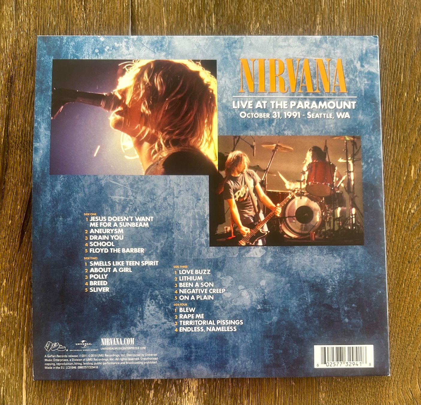 Schallplatten: NIRVANA “Live At The Paramount” 2LP VINYL FOO FIGHTERS NEU – Neu (gemäss Beschreibung) aus Basel von forevermusic 1