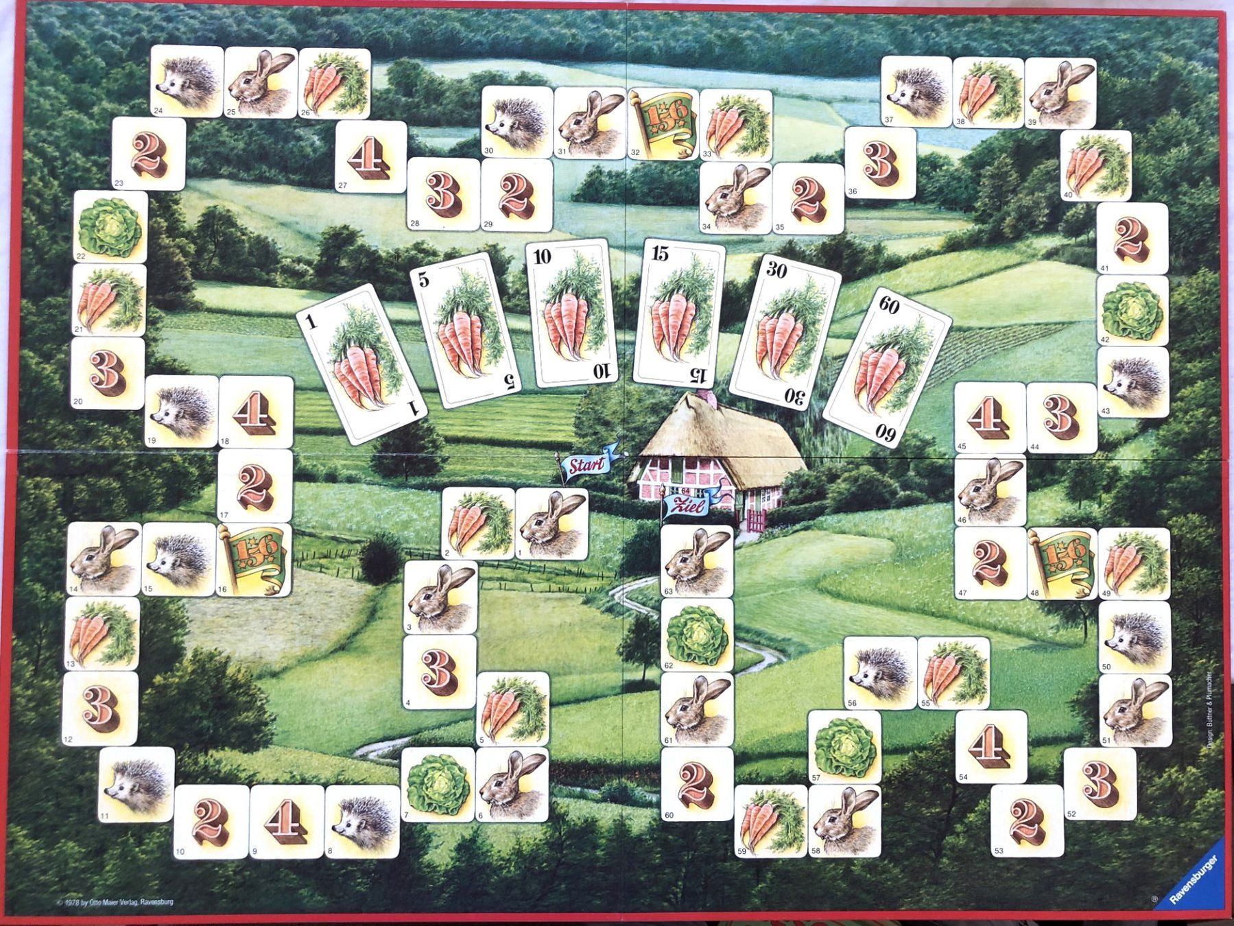 Ravensburger Spiele: Hase und Igel - Ravensburger Spiel - 1985 – Gebraucht aus Schaffhausen von durruti 3