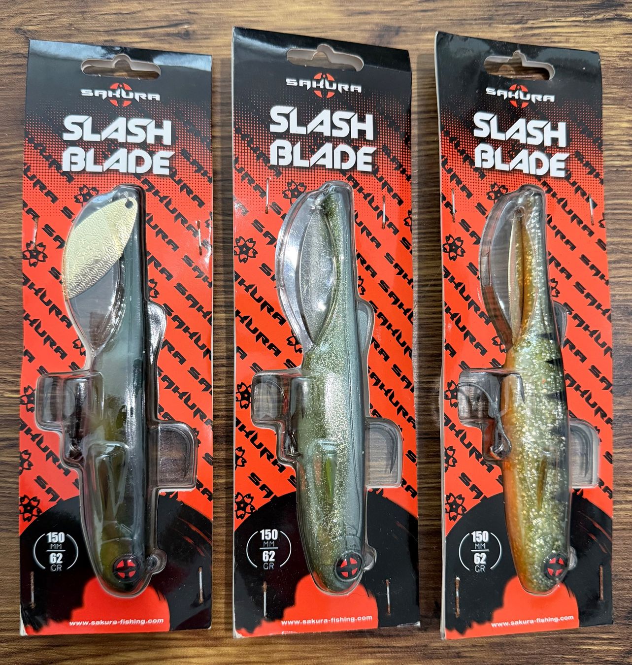 Esche: Sakura Slash Blade 3er Set 15 cm - Set 1 – Nuovo e nell'imballaggio originale da Widnau venduto da Fishingtackle_Oggy