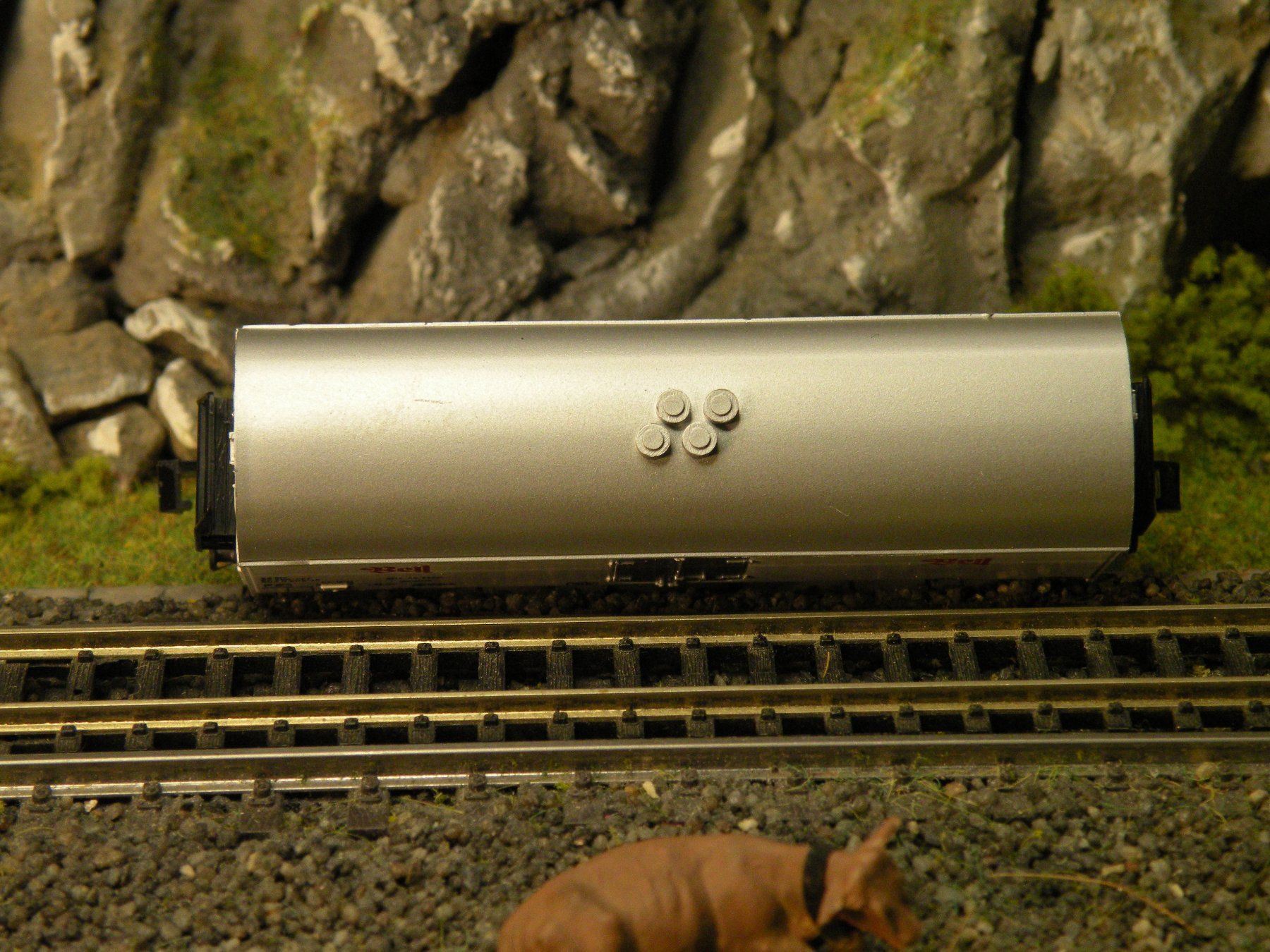 Rivarossi Modellini di ferrovie: Kühlwagen BELL 326 – Usato da Steffisburg venduto da loki36 1
