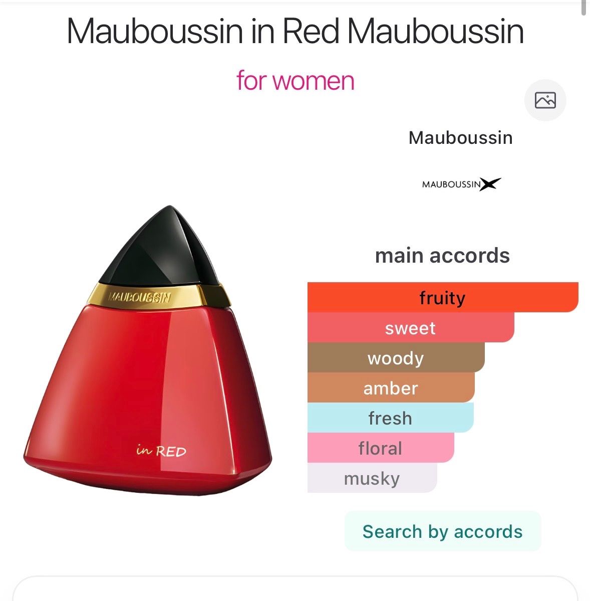 Parfum & Eau de Toilette: Mauboussin in Red Duftprobe EDP 5ml – Gebraucht aus Zürich von deruja 3