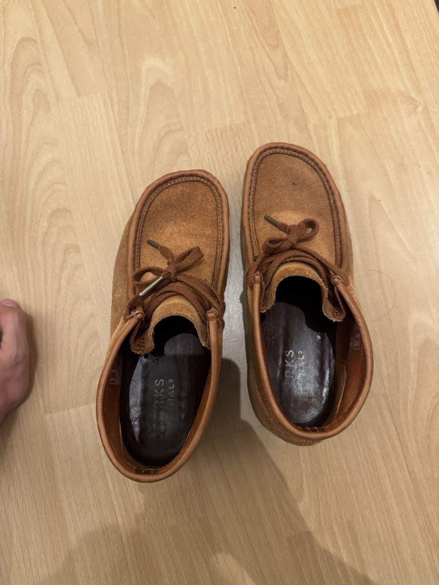 Clarks Herrenschuhe: Clarks Wallabee Boots Suede – Gebraucht aus Zürich von GC96 3