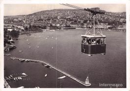 Zürich // 1939 Seilbahn Landi Seebecken // Sommer