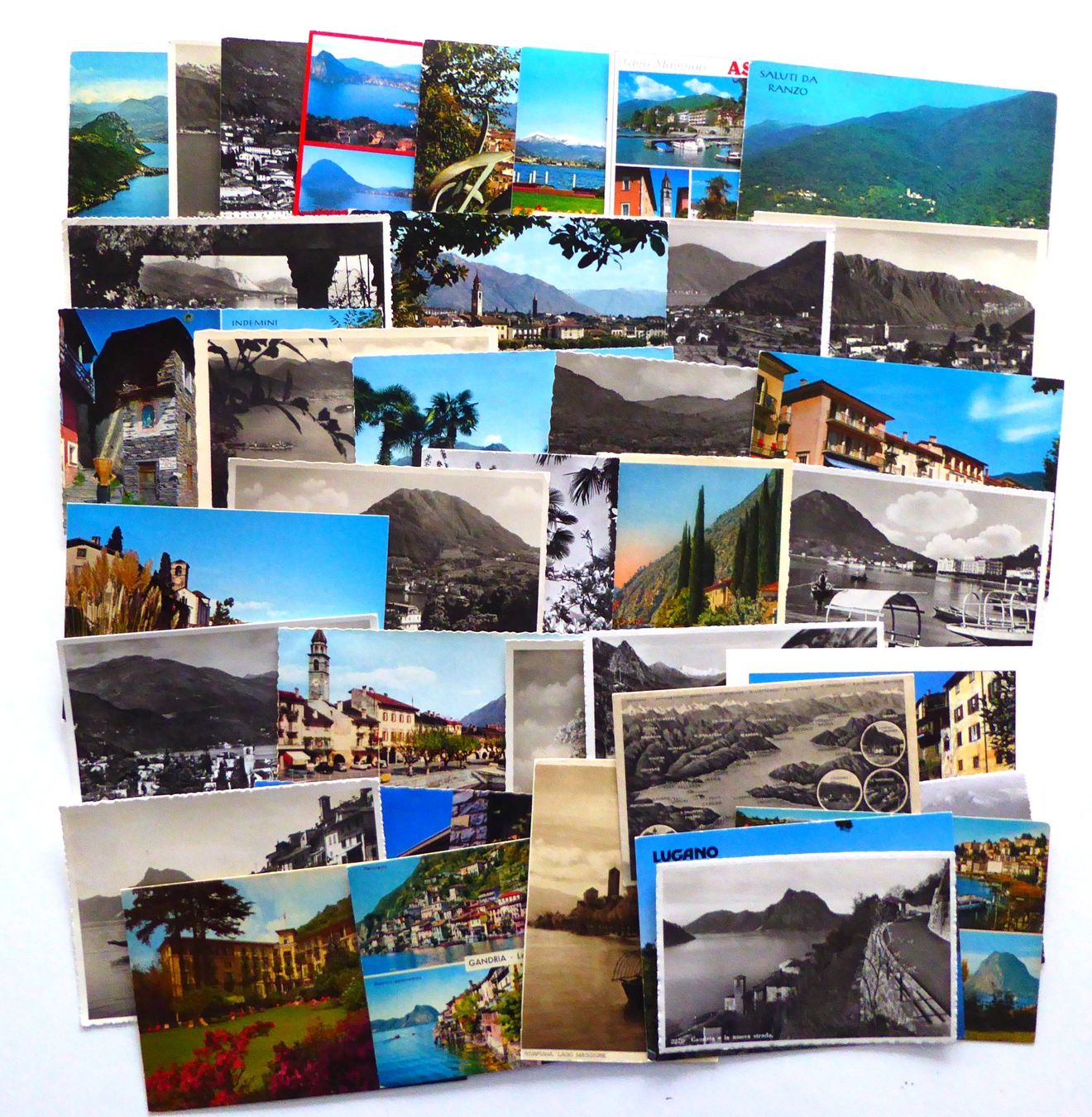 Cartoline postali: Ansichtskarten über 60 Stück v.a. Tessin – Usato da Aesch BL venduto da Kauri1 2
