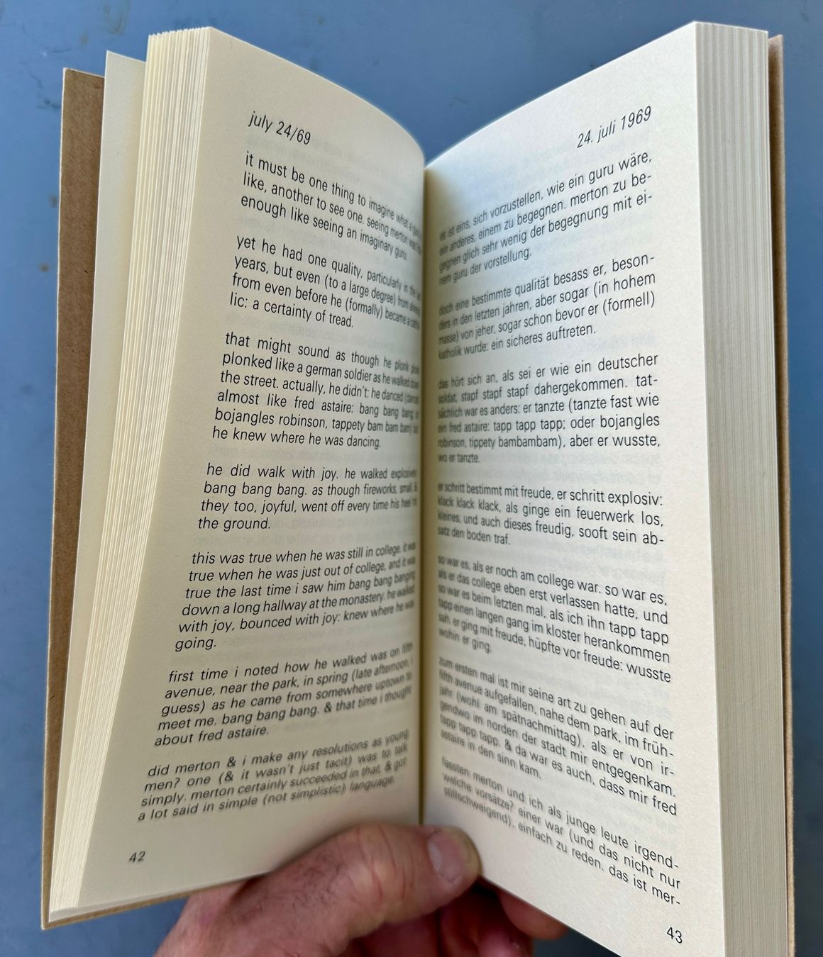 Libri: Robert Lax: Journal C. Tagebuch C e/d – Usato da Zürich venduto da allp 3