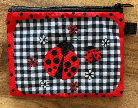 Schlüssel Münzen Etui / Portemonnaie  Marienkäfer