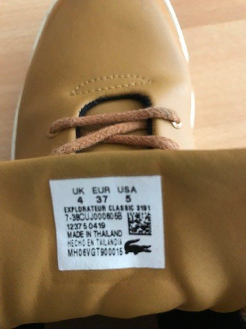 Lacoste Scarpe per ragazzi: Schuhe Lacoste Gr.37 Jungen – Usato da Wabern venduto da adamovski 4