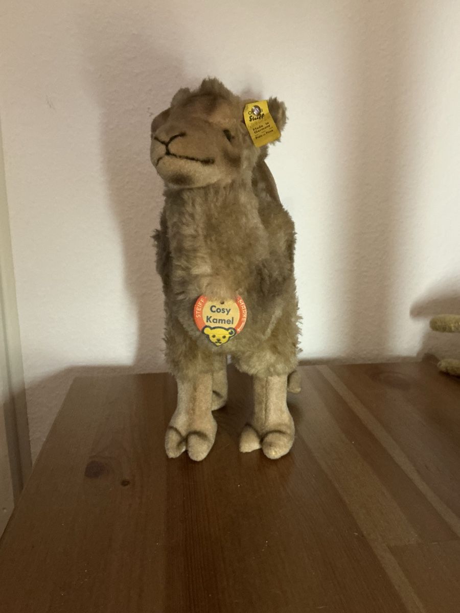 Steiff Giocattoli: Steiff Cosy Kamel Nr 4890/28 – Usato da Basel venduto da Ajscha7o1