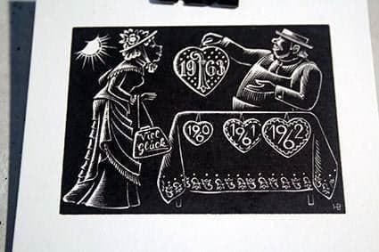 Holzschnitte: HANS BÜHLER (Schweiz, 1906-1983) – Gebraucht aus Bern von Arting 1