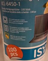 ISY Bildschirm Reinigungstücher 100 Stück NEU