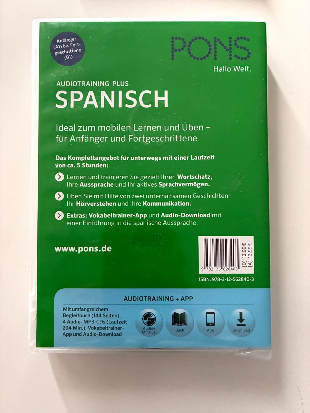 CD: Spanisch lernen mit PONS Audiotraining Plus – Nuovo (secondo la descrizione) da Winterthur venduto da Kasbra 3