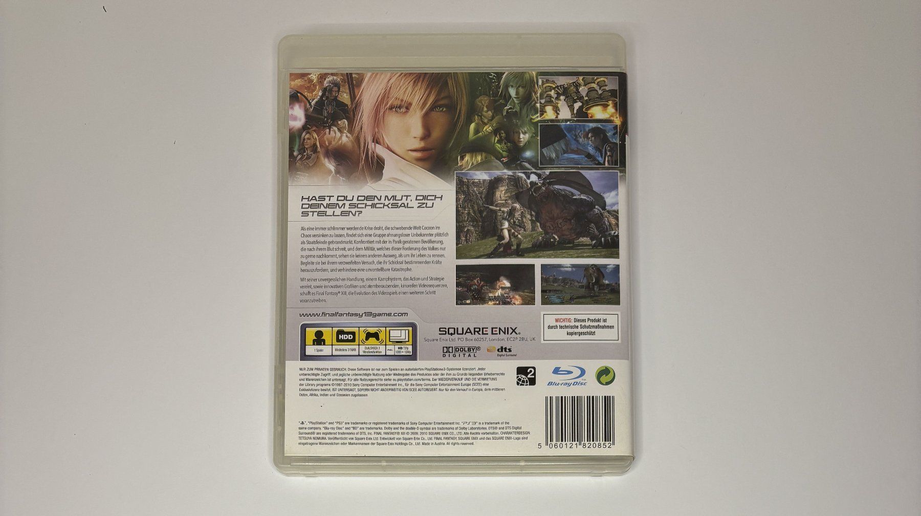 Giochi: PS3 - Final Fantasy XIII – Usato da Allschwil venduto da Bullach 2