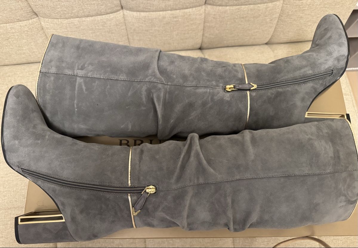 Scarpe da donna: Bruno Premi Grey Knee High Boots - (38) – Nuovo (secondo la descrizione) da Meilen venduto da gpiperuk 7