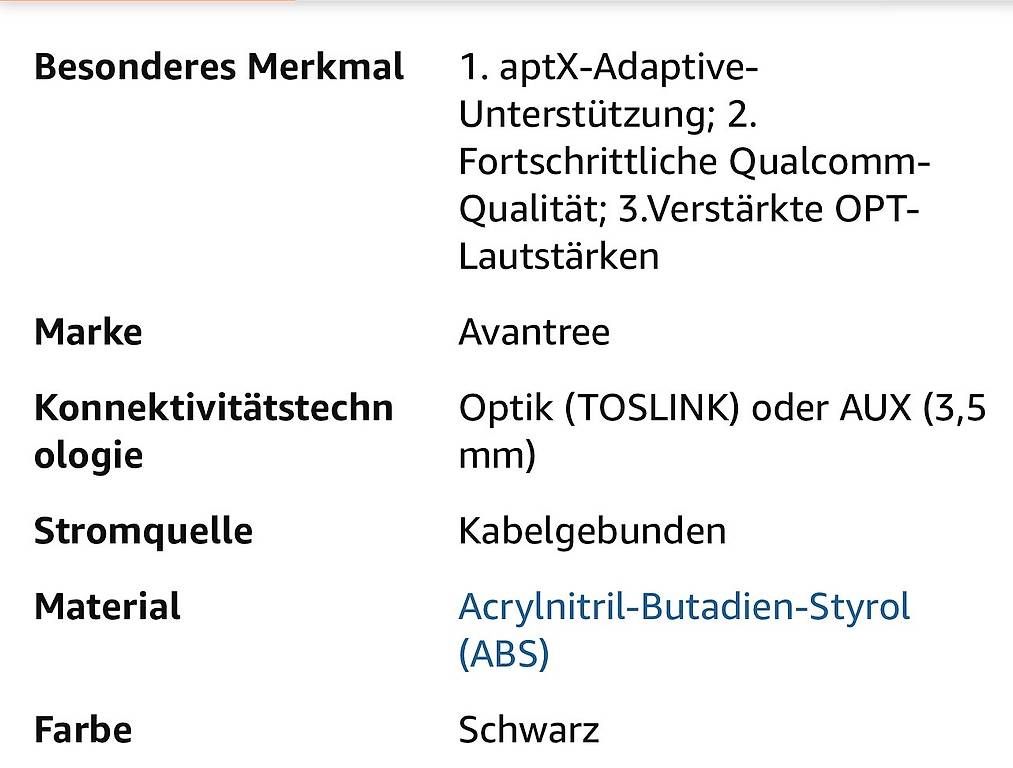 Cuffie: Bluetooth Audio Transmitter für TV mit Bluetooth Kopfhörer  – Usato da Gebenstorf venduto da Melodi61 1