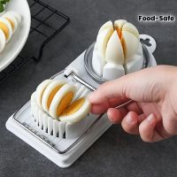 2 in 1 Eierschneider, Eierslicer, Schneider weiss