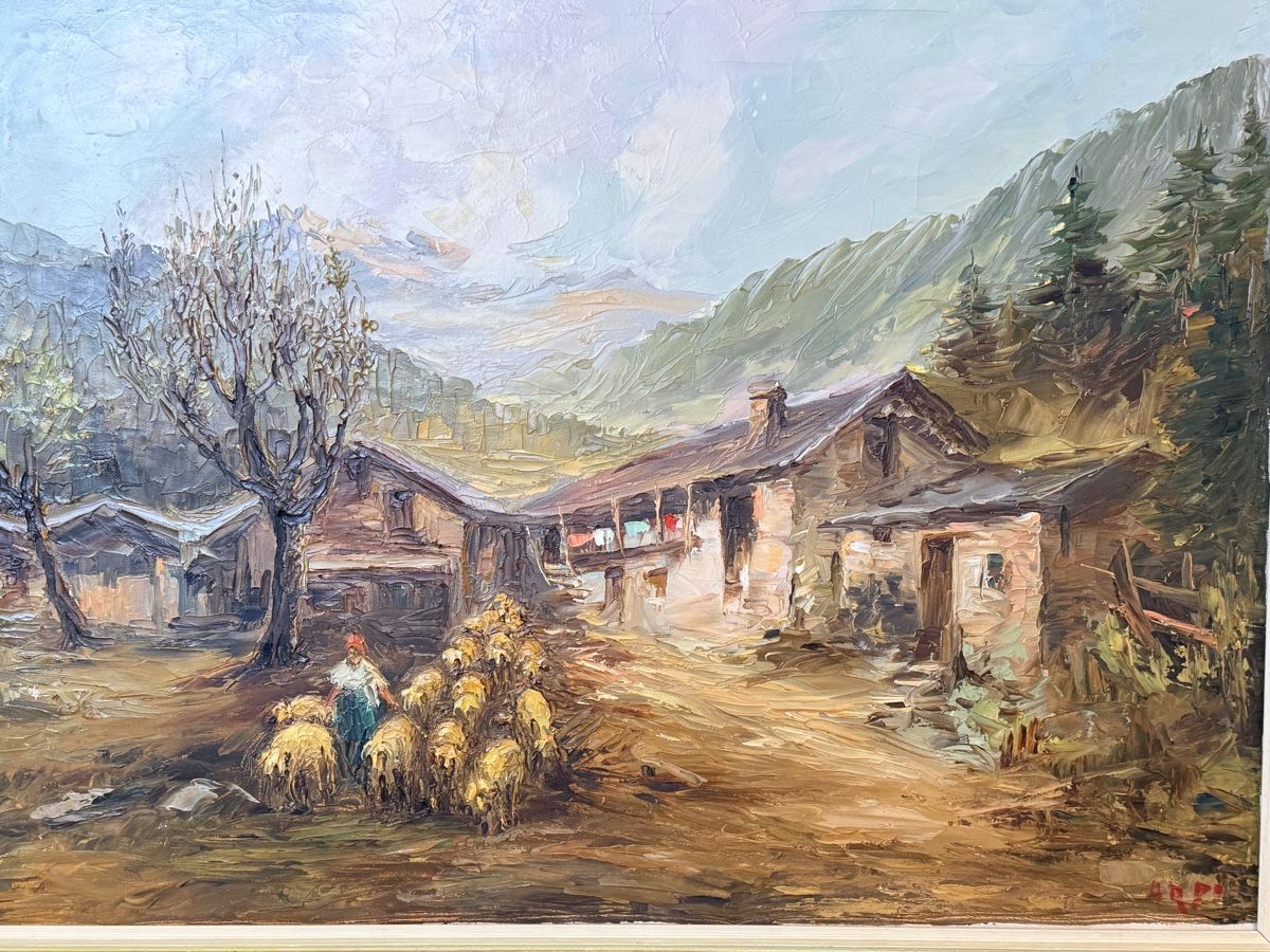 Dipinti: Ölgemälde 83x63.5cm – Usato da Solothurn venduto da NUVICO 2