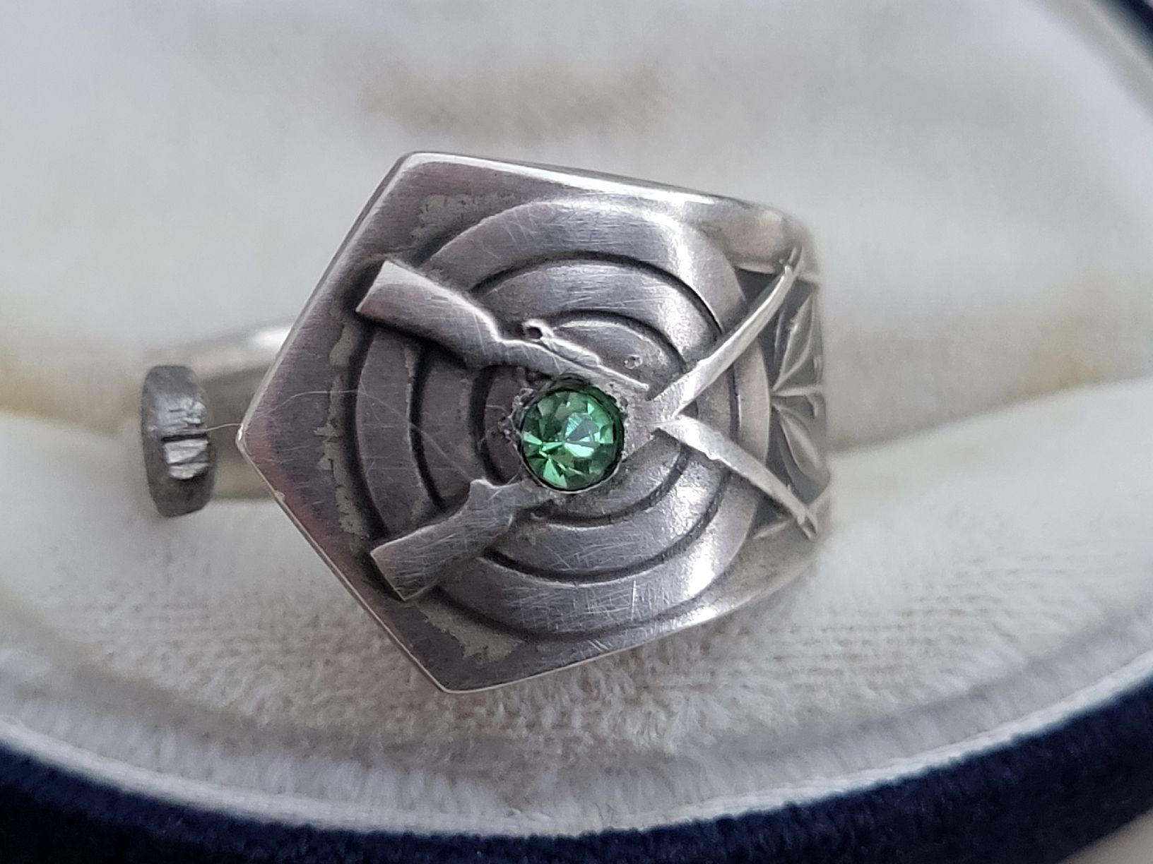 Anelli: Schützen Ring mit 2 Karabiner Hand Made – Usato da Oberglatt ZH venduto da watchkurt