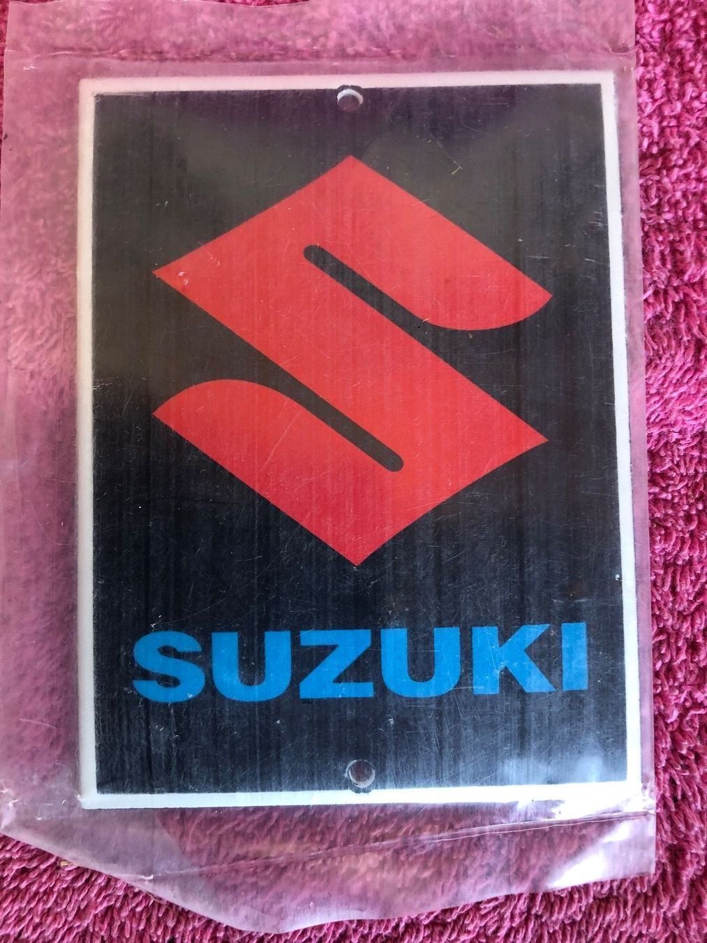Insegne: Suzuki Motorrad zweirad – Nuovo e nell'imballaggio originale da Reinach AG venduto da rares75