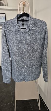 Herren Hemd H&M Slim Fit Grösse M 175/100A