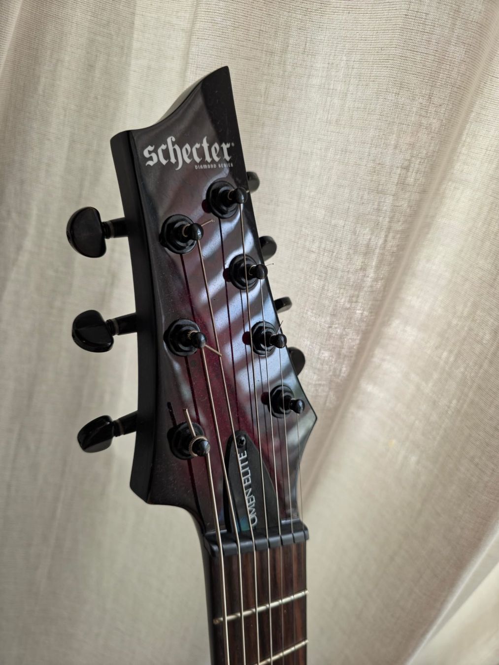 Schecter Instruments de musique: Schecter Omen Elite-7 Multiscale + Hardcase – Neuf (Voir description) à Burtigny par Mirdael 2