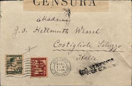 Pro Juventute 1915 Satzbrief