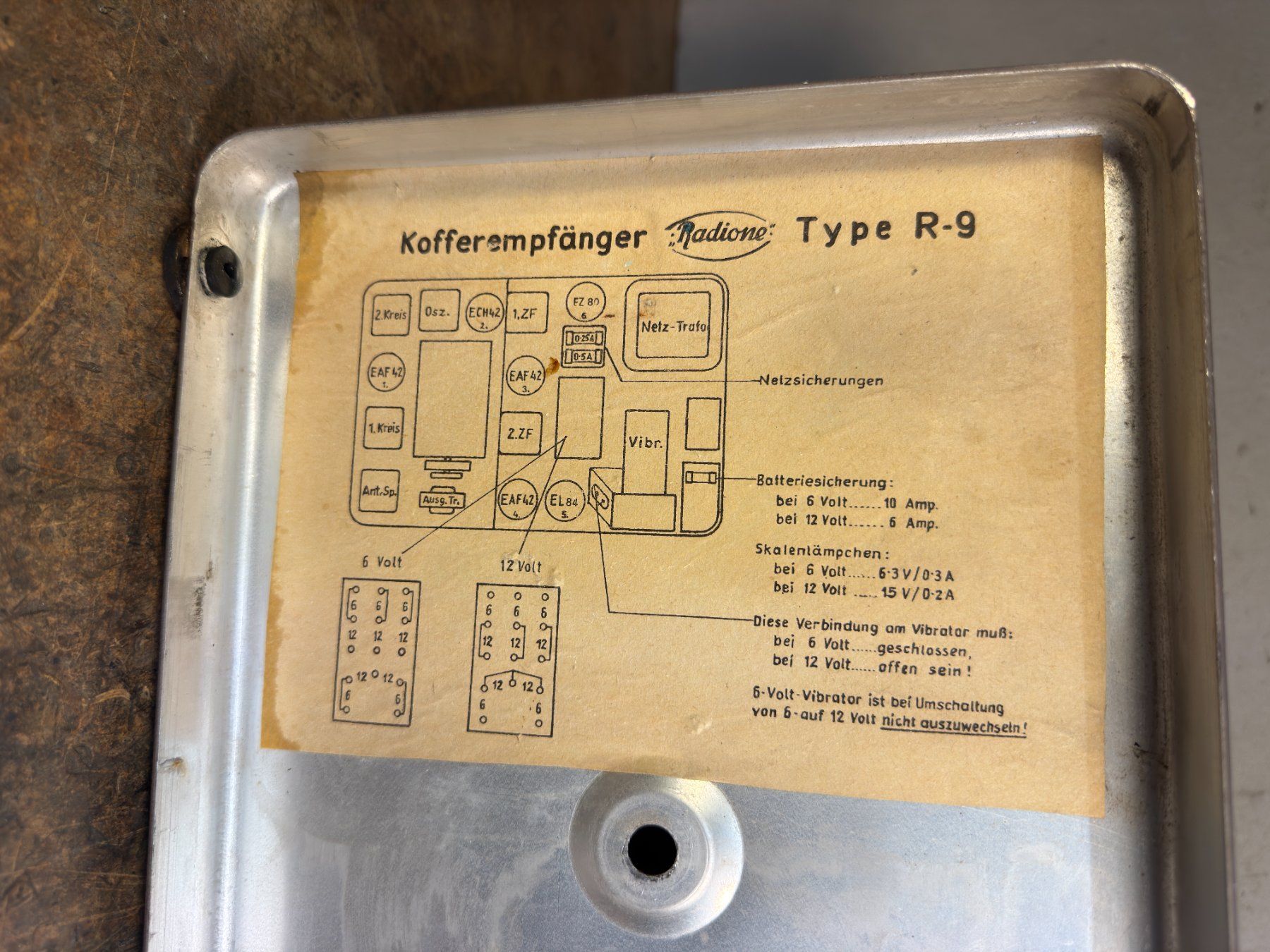 Radios: Radione R9 – Gebraucht aus Ins von funkflieger 2